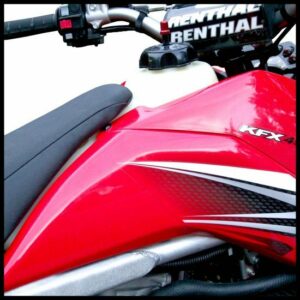 CLARKE RACING FUEL TANK KAWASAKI KFX450 FUEL INJECTED ATV (2008-2011) 3.5 GALLON (11615)