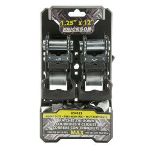 1-1/4" X 12' 2500 LB RACHETINGTIE DOWN GREY