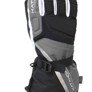 84181801 KATAHDIN GEAR CYCLONE SNOWMOBILE GLOVE, GREY-SM