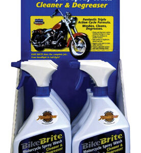962011 BIKE BRITE MOTORCYCLE SPRAY WASH POP DISPLAY