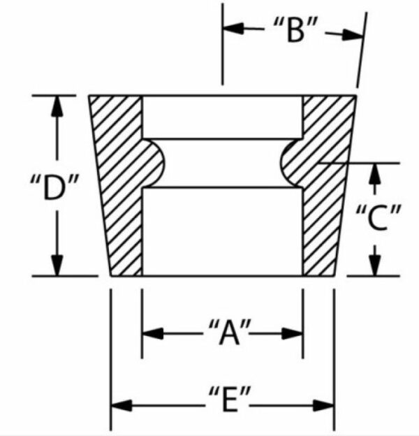 KPMI KEEPER, HT STEEL, 0.196" S TEM X 7.0° (PACK OF 8)