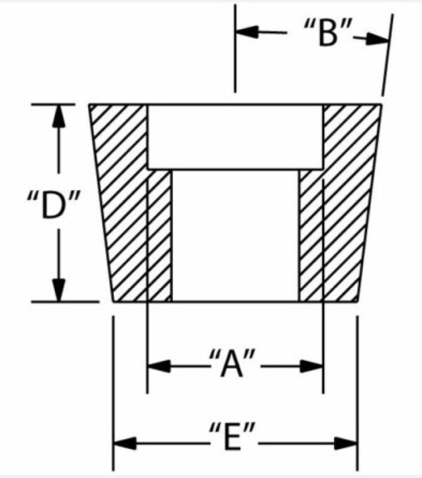 KPMI KEEPER, HT STEEL, 0.375" S TEM X 15.0° (PACK OF 4)