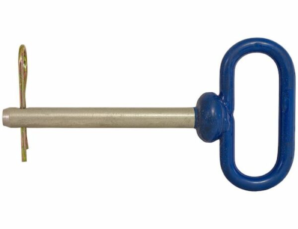 HITCH PIN POLY COATED HANDLE 3/4" X 4 1/2"