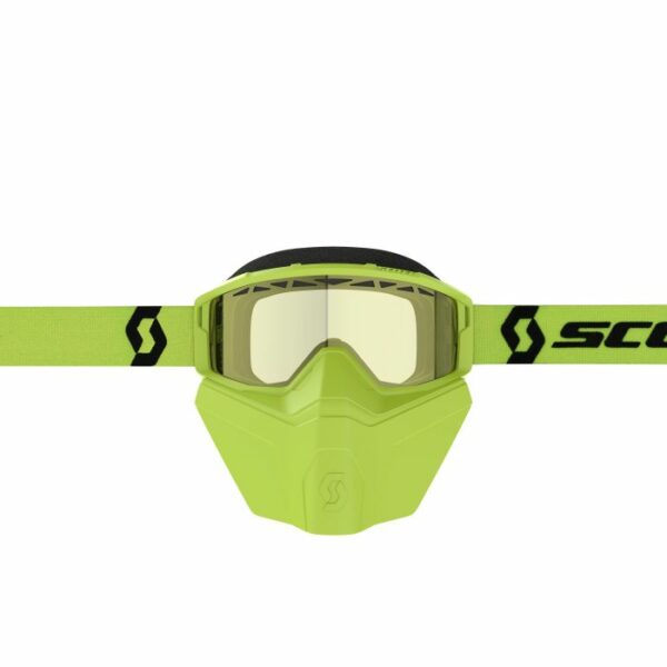 SCOTT PRIMAL SAFARI FACEMASK YELLOW/BLACK YELLOW TINT